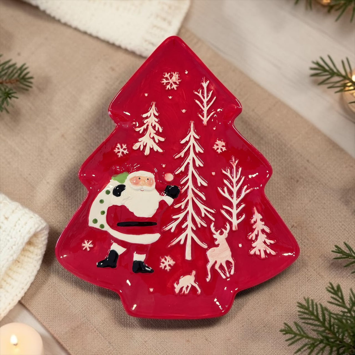 Christmas Ceramic Plate