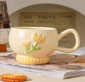 Ceramic Flower Mug