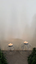 Glass Candle Holder