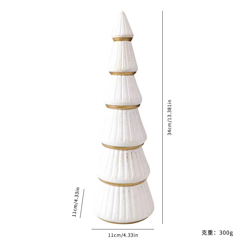 Wooden Christmas Tree Set