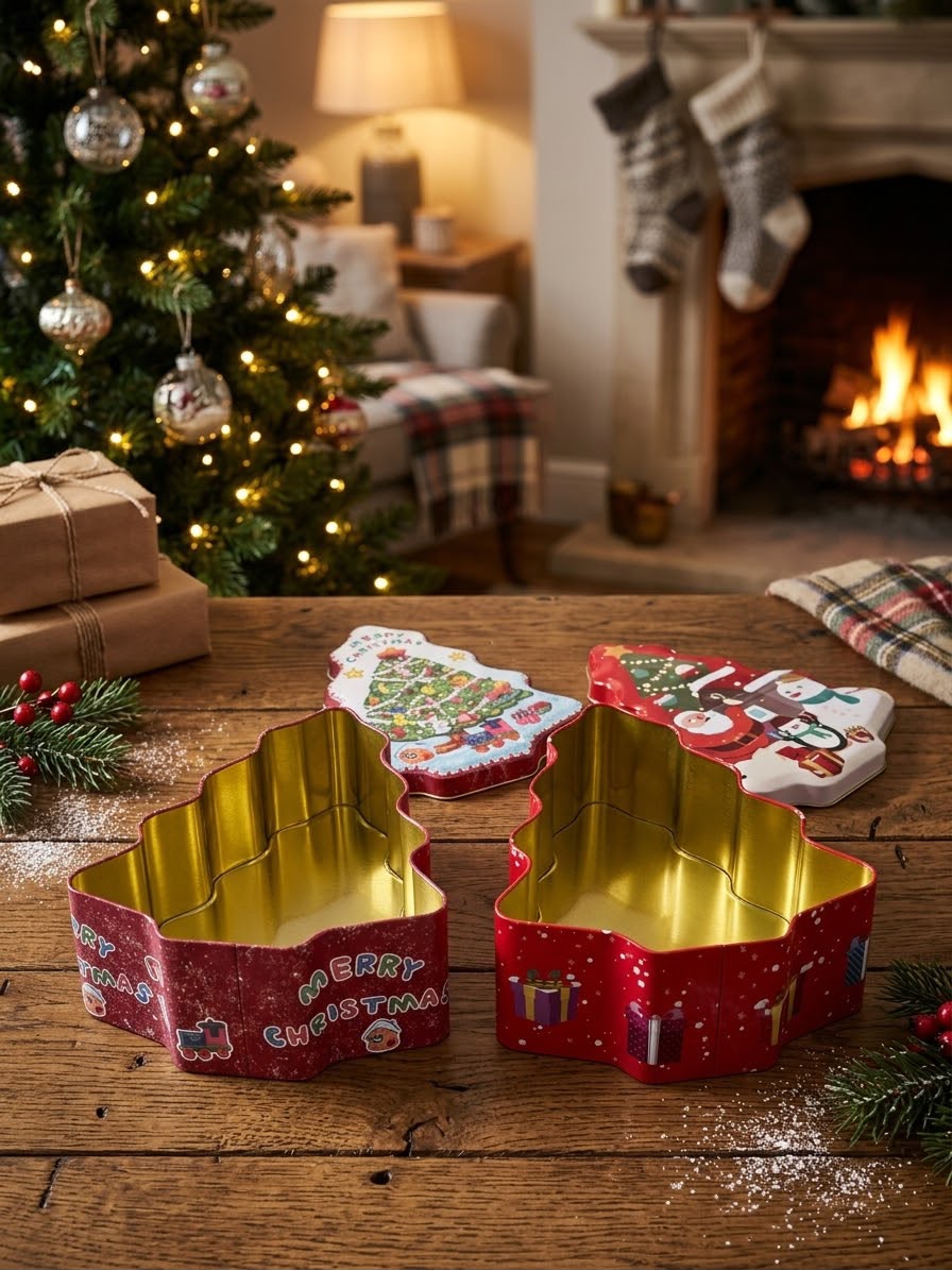 Christmas Metal Boxes