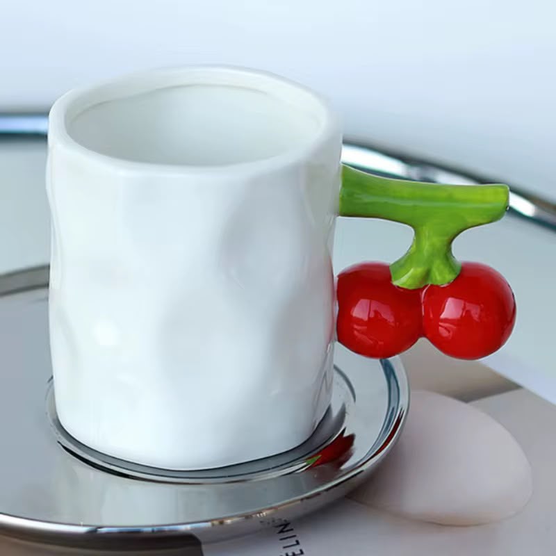 Cherry Ceramic Mug