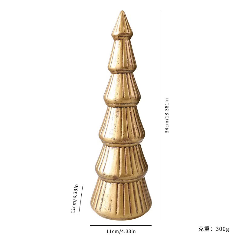 Wooden Christmas Tree Set