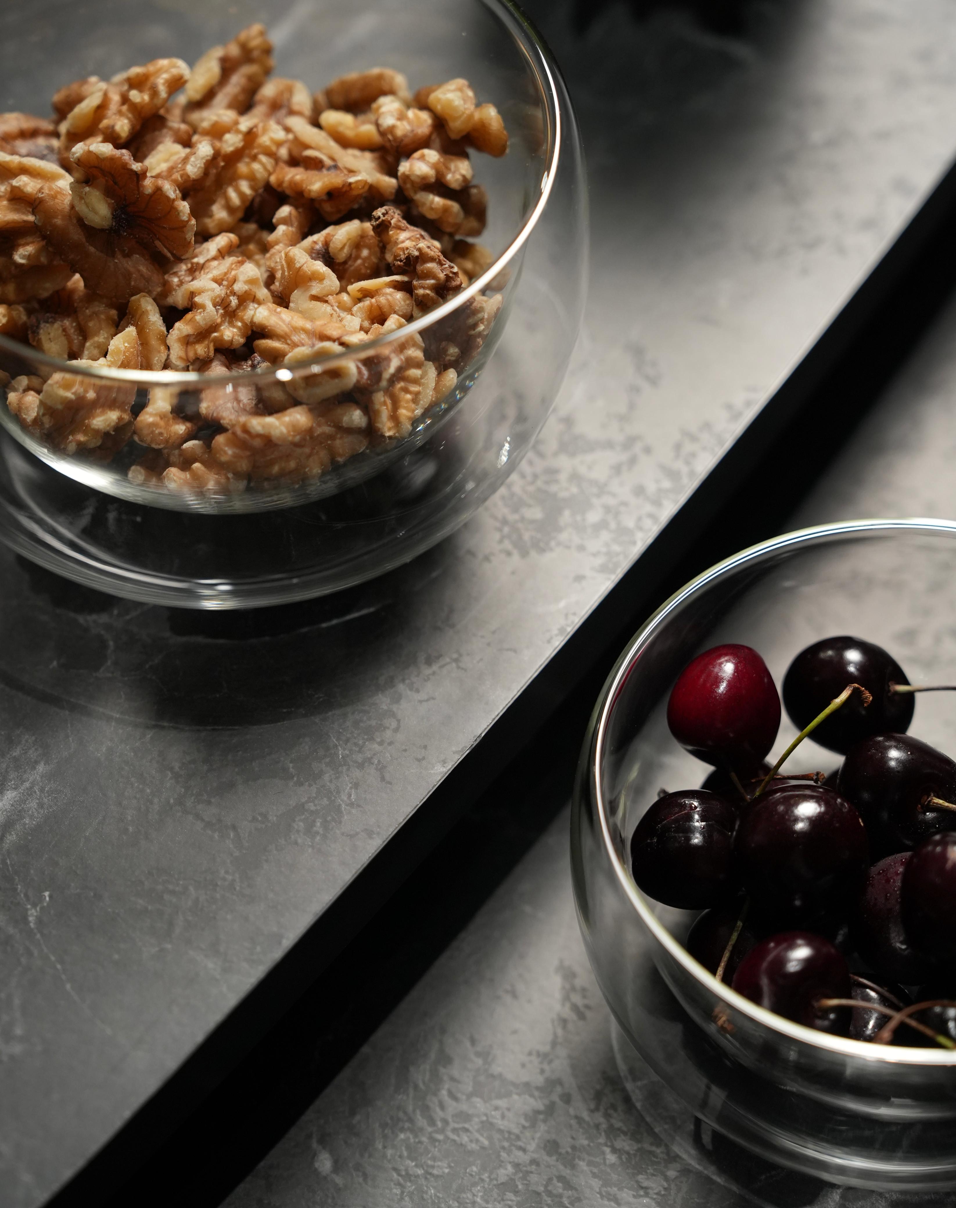 Double Wall Glass Bowls