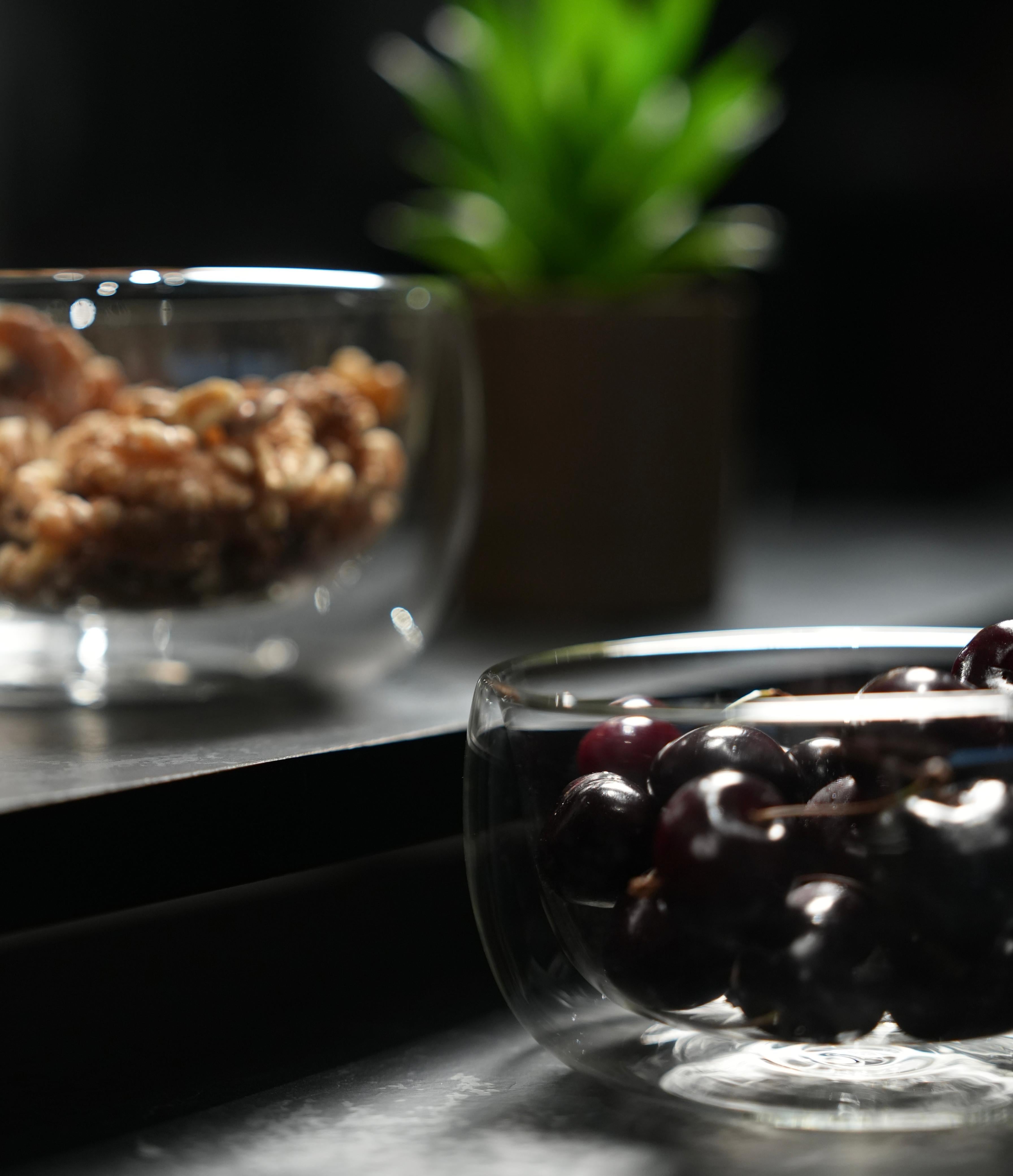 Double Wall Glass Bowls